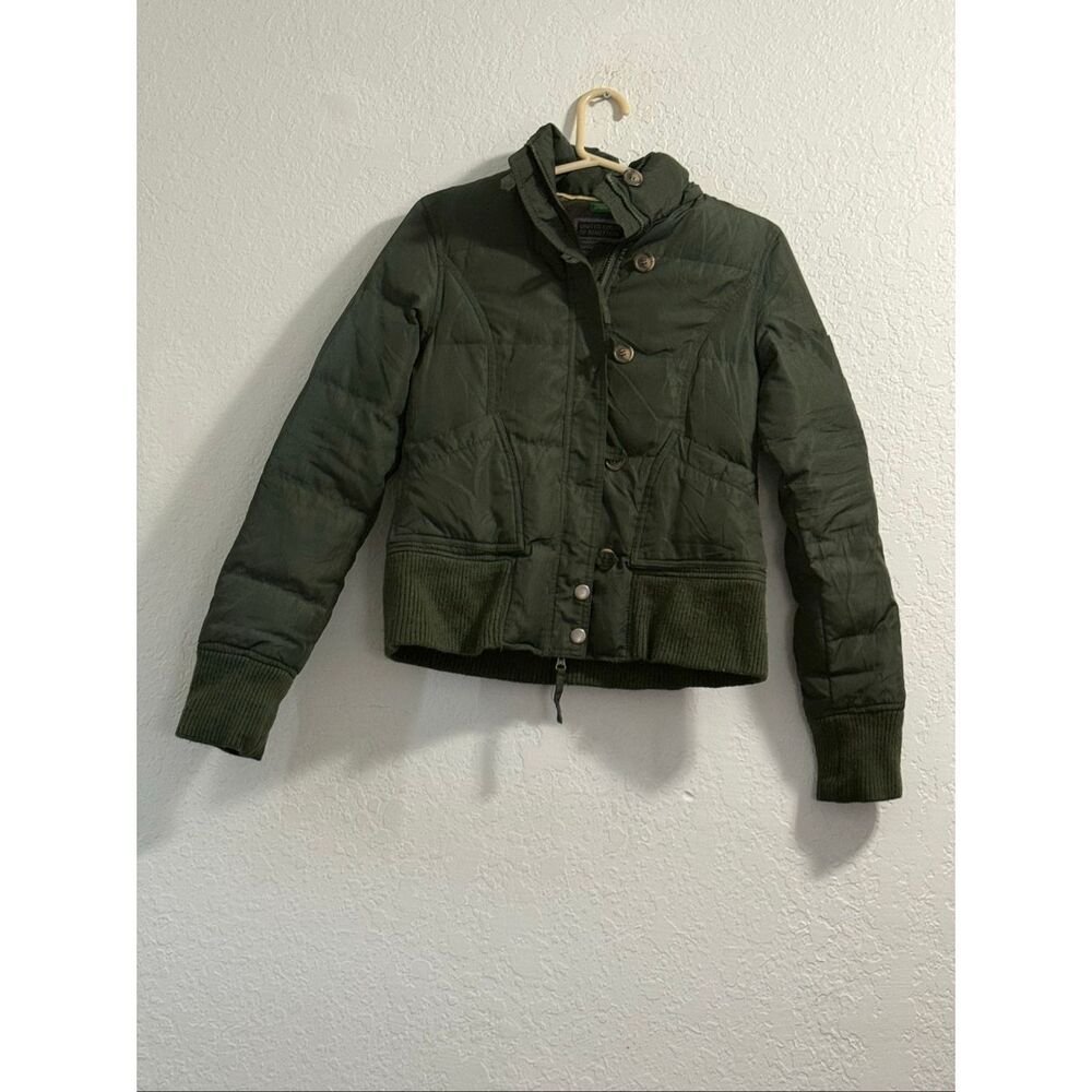 Puffer Jacket High Neck Crop Down  UNITED COLORS OF BENETTON  XS